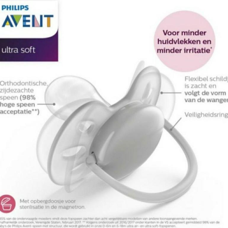Hot Product Empeng Philips Avent Newborn 0-6M Soother Pacifier Philips Avent Box / Empeng Bayi Avent