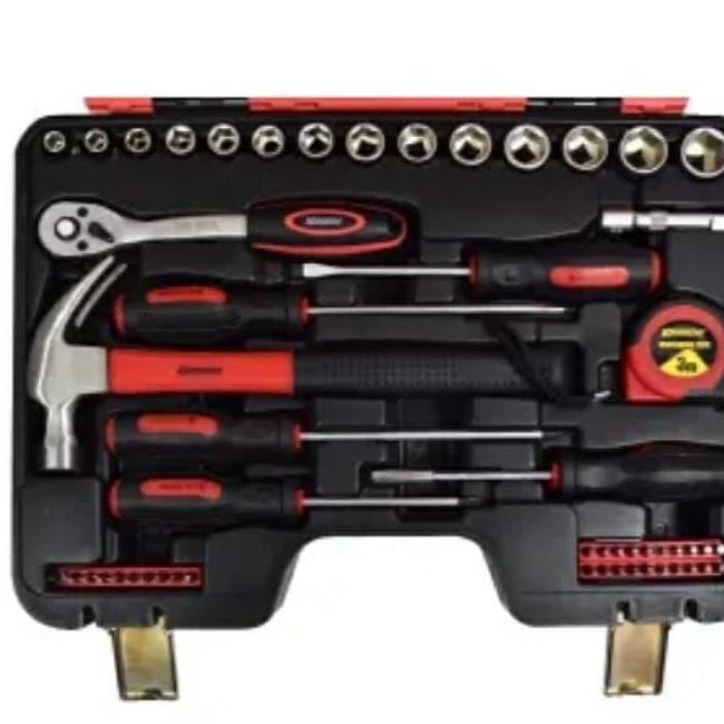 Krisbow Set Perkakas Tool Kit Handtools Tool Mekanik 78 Pcs