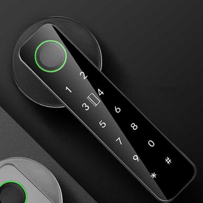 Kunci Pintu Rumah Digital Password Fingerprint Kunci Rumah Pintar Smart Door Lock Swipe Card