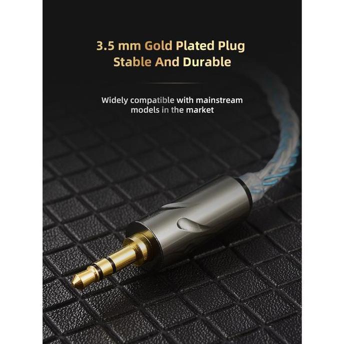 Qkz T1 Kabel Upgrade 200 Cores 8 Strand Qdc For Kz Qkz Trn