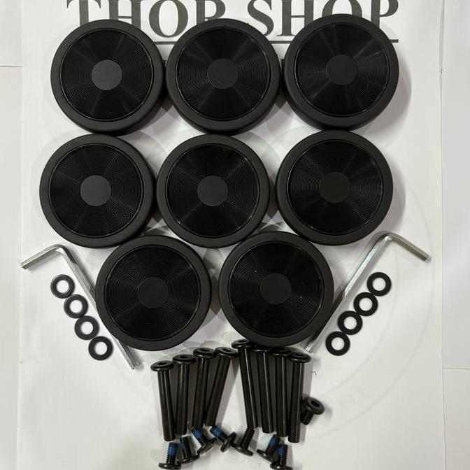 TERBARU - roda koper 55 mm double wheel Slazenger samsonite delsey navy condotti elle antler univers