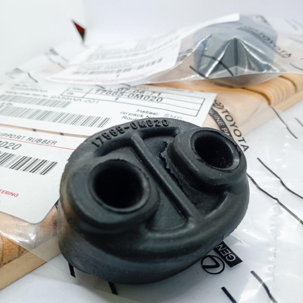 Karet Gantungan Knalpot Mobil Toyota  17565-0M020 Toyota Avanza Xenia Rush Terios Veloz Alya Agya ca