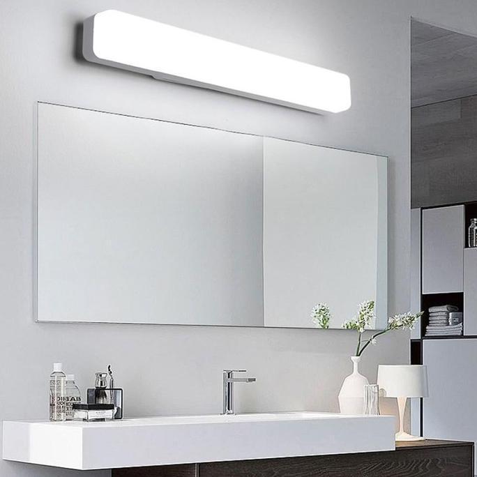 Lampu LED Cermin Kamar Mandi Panjang Tempel Dinding Cahaya Putih