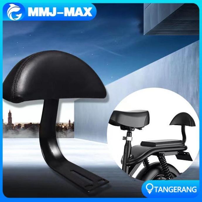WODRUFT Sandaran Sepeda Listrik / Sandaran Jok Belakang Motor / Sandaran Jok Boncengan Belakang Sepe