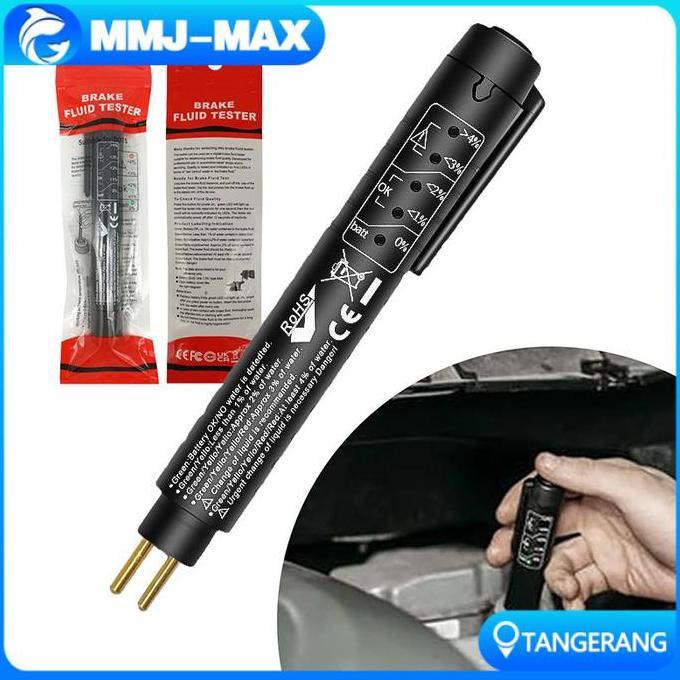 WODRUFT Penguji Oli Rem Mobil, Alat Uji Oli Rem Mobil, Pengujian Kualitas Oli Rem Mobil 5 Indikator 