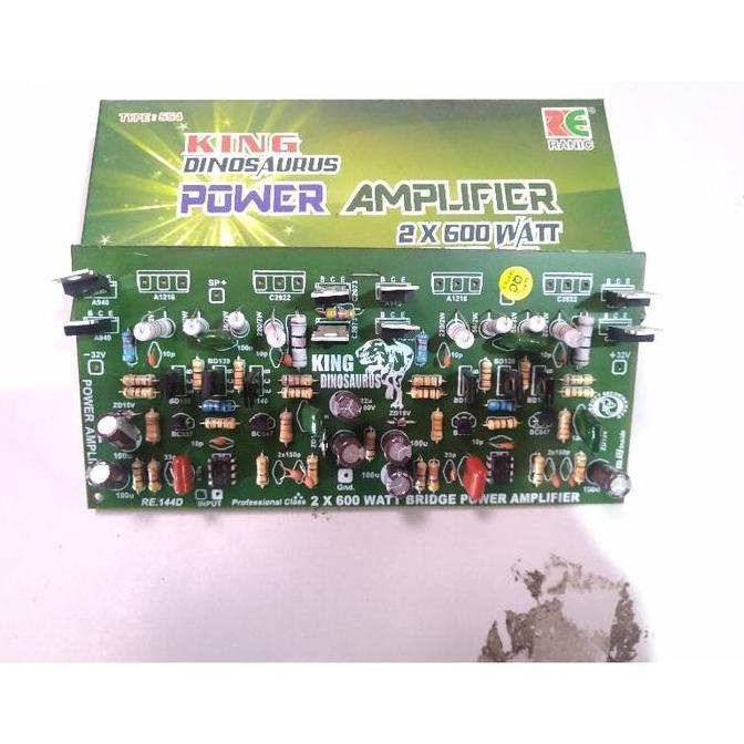 Best- Kit Driver Power Amplifier BTL Bridge 2X600 Watt Mono