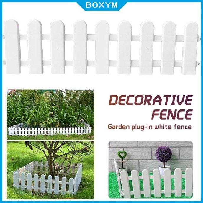 Best- Pagar Plastik / Pagar Taman Putih / Pagar Tanaman