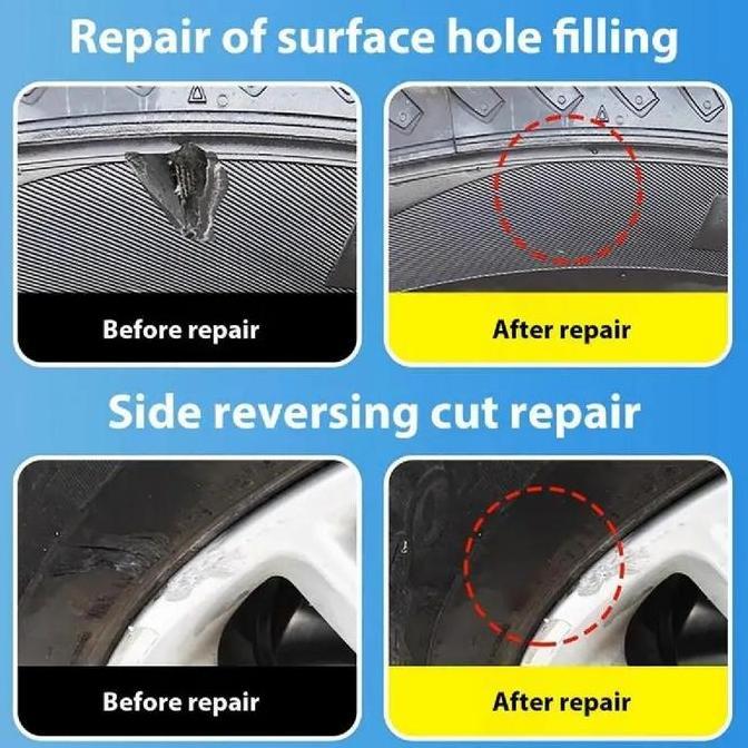 CALAVO Lem ban mobil super kuat 30ml Lem anti bocor alat perbaikan ban mobil lem ban General Lem ant