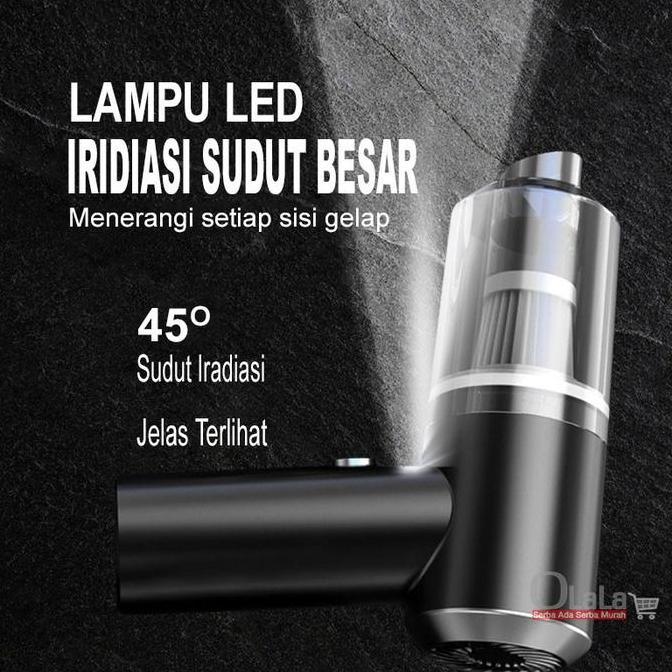 Amanahjamin- Alat Vacum Cleaner / Penyedot Debu Vacuum Wireless Oll-1030 Tanpa Kabel