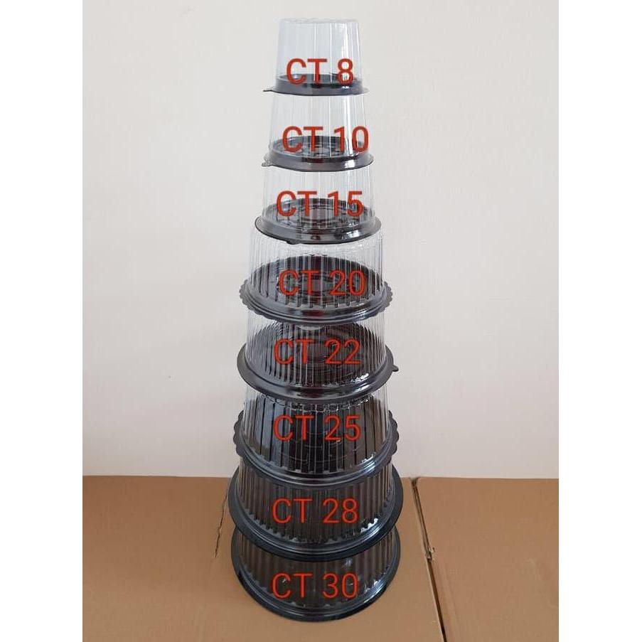 Tntgbox- Mika Tumpeng Mini Ct 20  Mika Tumini Cake Tray Mika Kue Tart Bulat 20