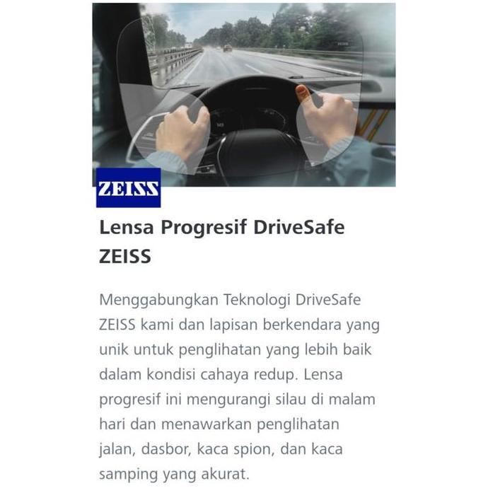 LENSA KACAMATA ZEISS progresif Photofusion X DriveSafe Coat