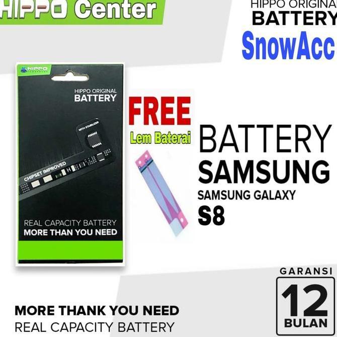 NEW Hippo Baterai Samsung S8 Baterai Samsung Galaxy S8