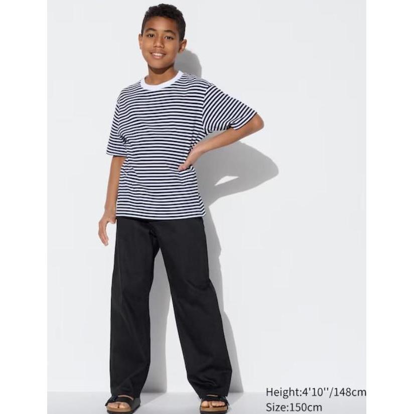 Uniqlo Kids Wide Fit Jeans Zip-Fly