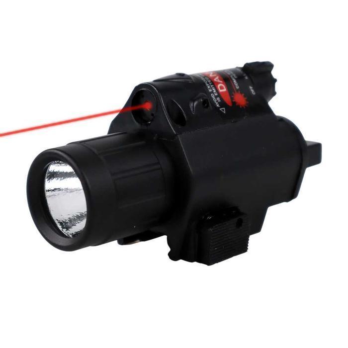 Taffled Senter Senapan Tactical Rail Mount + Laser 5Mw - Jgsd Original Dan Terpercaya
