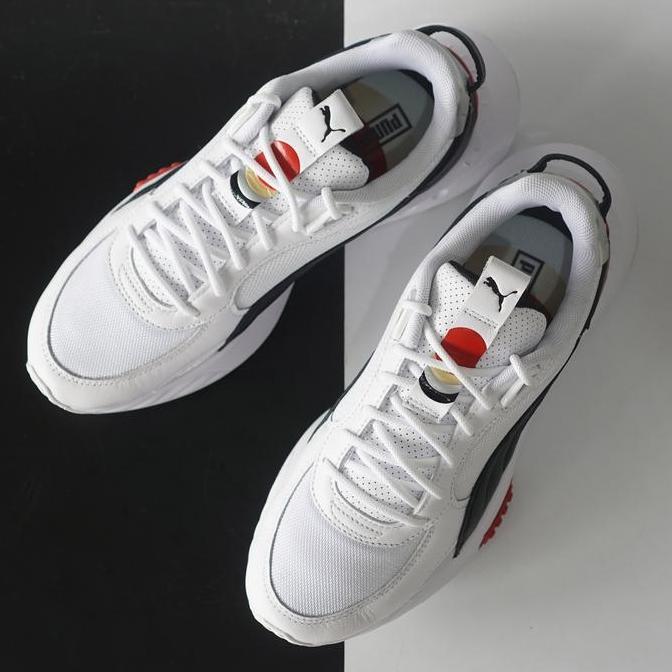 SEPATU SNEAKERS/LIFESTYLE PUMA WILD RIDER AS WHITE [382552 01] ORINAL