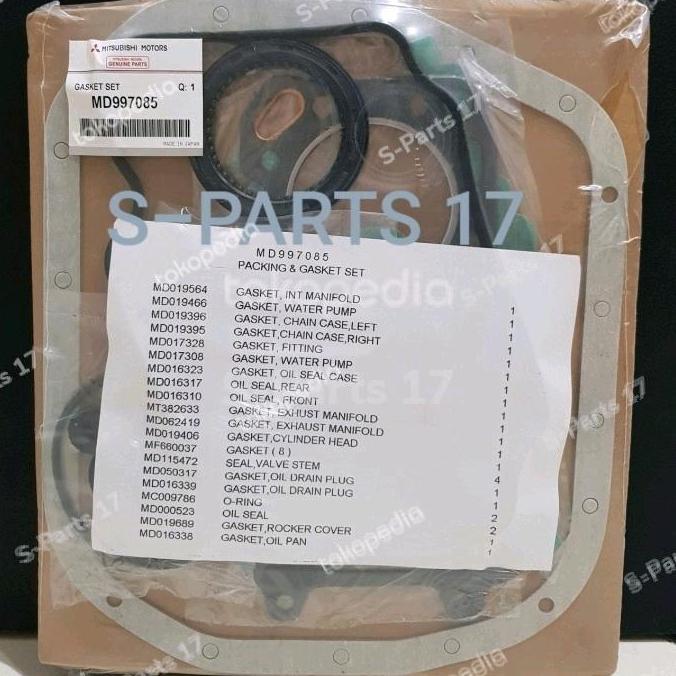Promo Gasket Paking Set Packing Full Set Fullset L100 Minicab L 100 Minicab