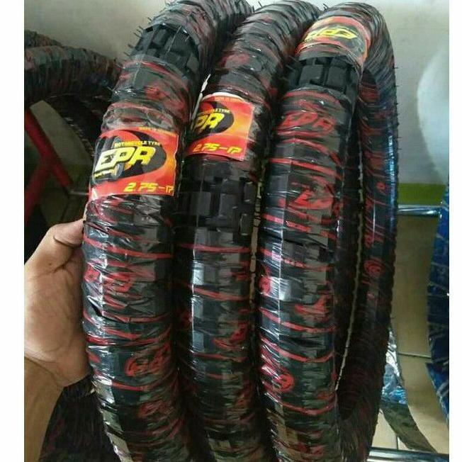 Sepasang Ban Motor Trail Ukuran 250 & 275 Ring 17 EPR
