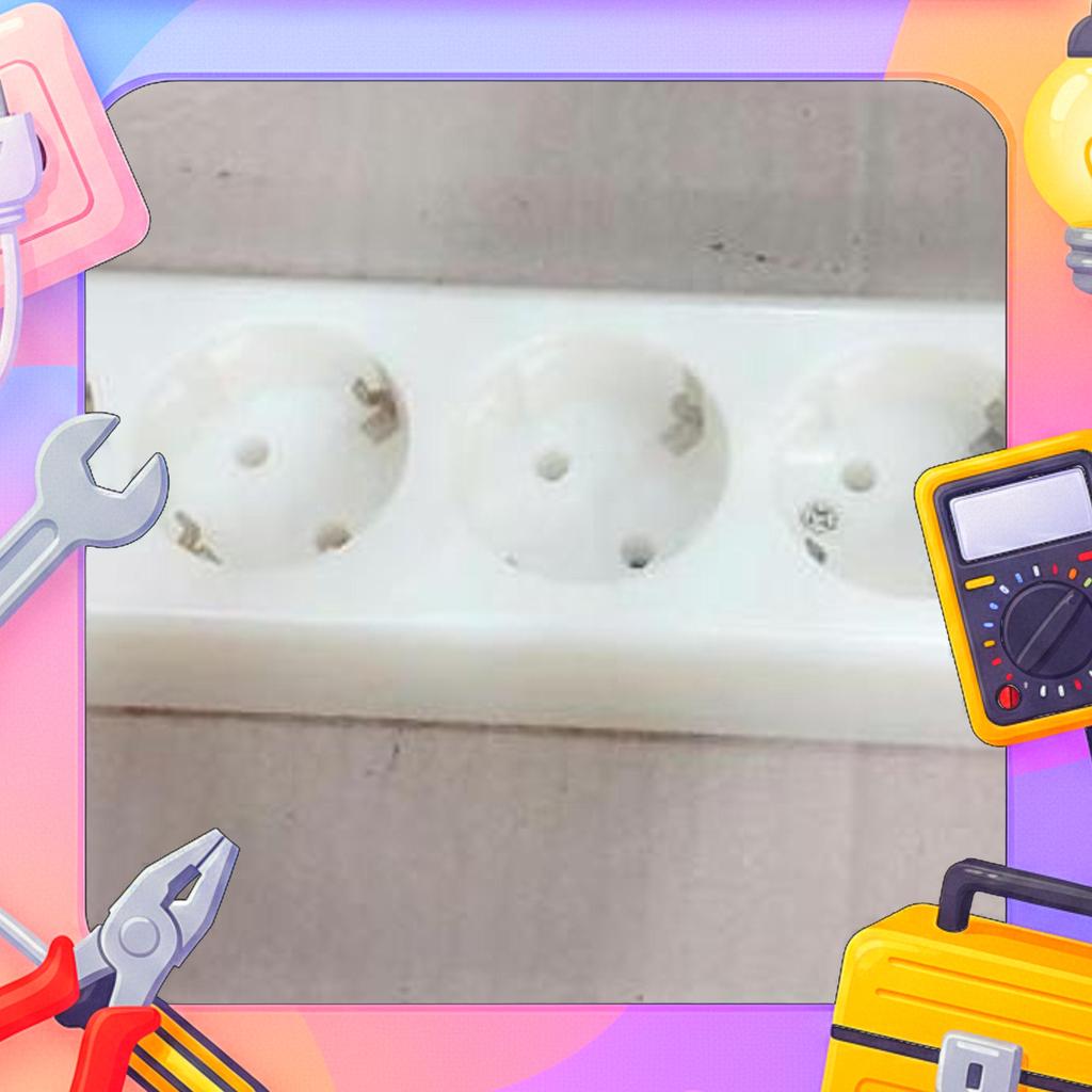 Stop Kontak Btight-G 4Lubang/Terminal Kuningan Bright-G 4Lubang