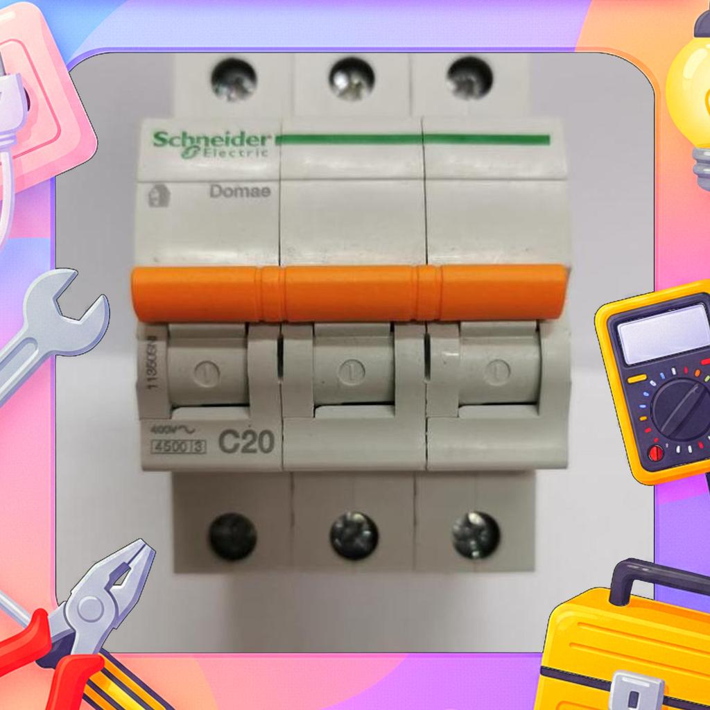 Mcb Domae Schneider 3P 20A