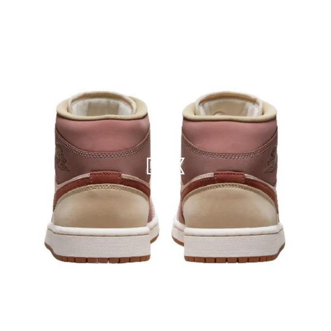 Sepatu Nike Air Jordan 1 Mid Dark Pony Smoky Mauve / Sneakers Nike