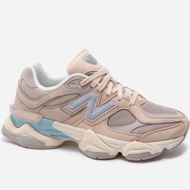 New Balance 9060 Ivory Cream Pink Sand