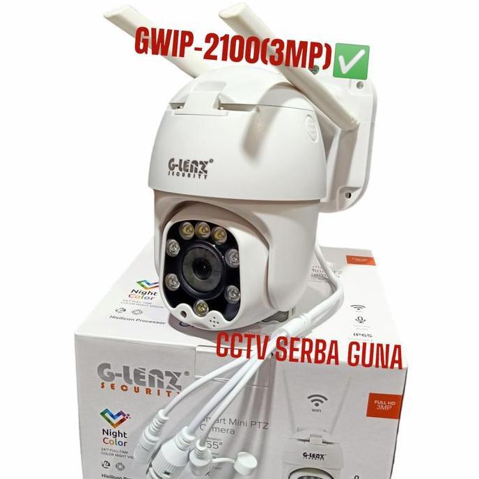 GLENZ NIGHT COLOR SMART IP CAMERA CCTV PTZ GWIP 2100 ( Full HD 3MP )