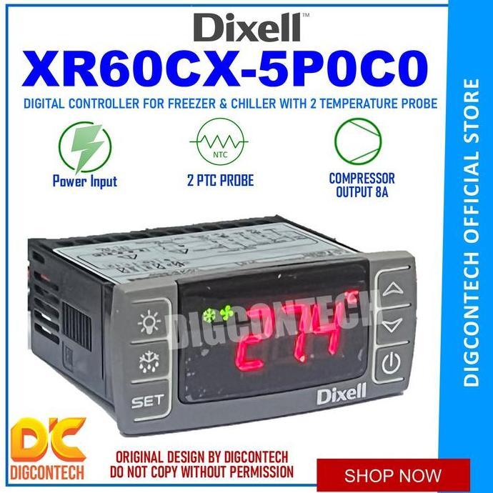 Dixell XR60CX Digital Thermostat CDC
