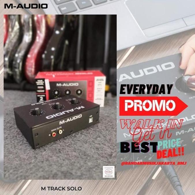 Musiq- M-Audio M-Track Solo Mtrack ,Bmj