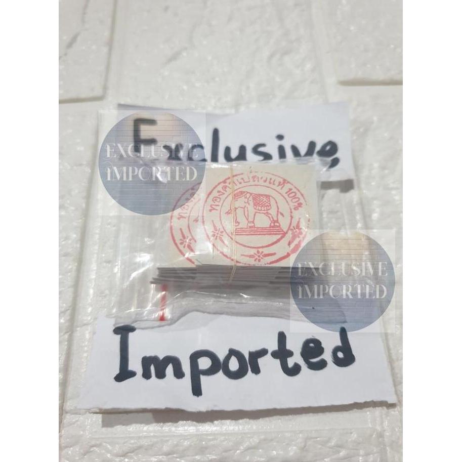 LanjAYa- Kertas Emas 24k atau Kimpo atau Gold Leaf Food Grade