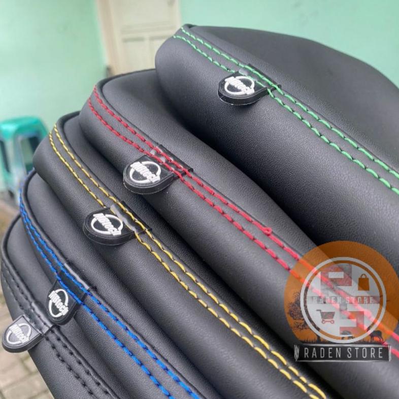 Sarung Jok Ninja R/SS Mb-Tech Carrera || Kulit Jok Ninja Mb-Tech Carrera || Kulit Jok Custom Ninja