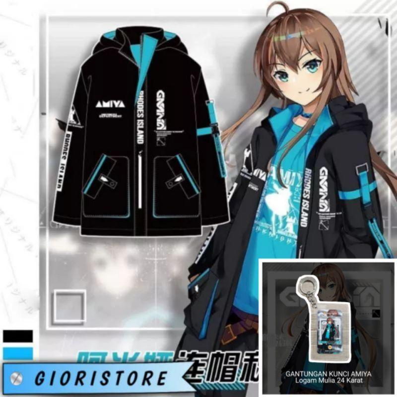Jaket Parka Anime Amiya Arknight