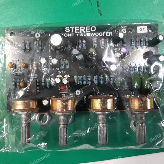 Kit Hi-Fi Tone Control Stereo Subwoofer SINBAD kit