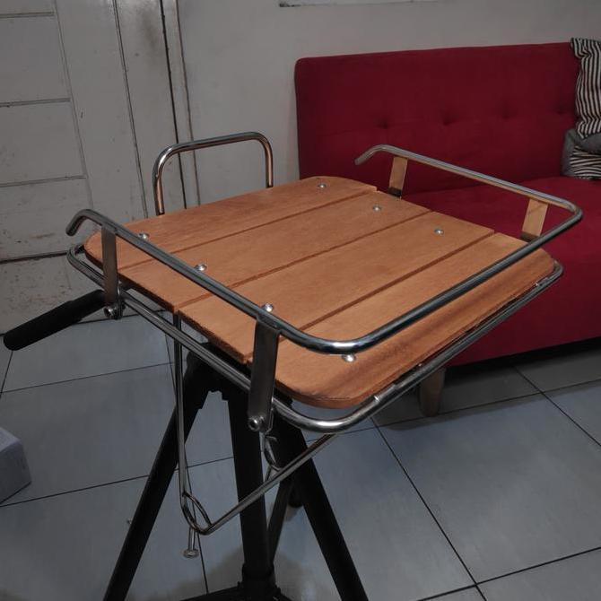 Promo Keranjang Depan Stainless Steel - Rak Sepeda Diskon