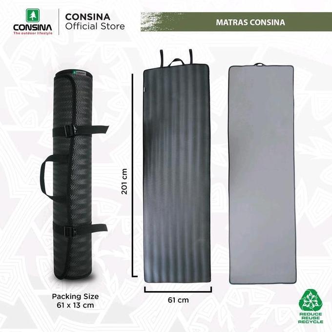 Matras Consina Matras Outdoor Original Camping Senam Yoga Karpet