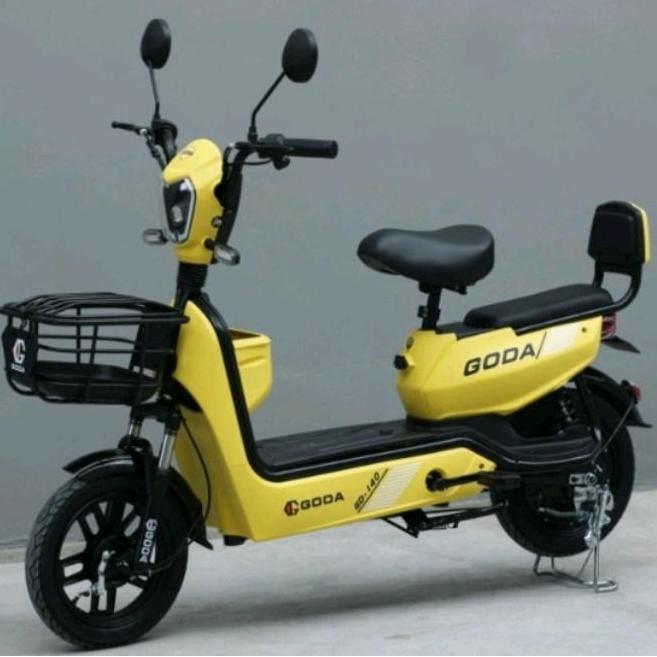 Terlaris (Promo) Sepeda Listrik Goda (Cas) Lampu