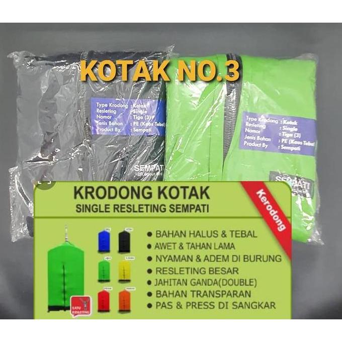 ORIGINAL SEMPATI KRODONG SANGKAR KOTAK NO.3 KRODONG KANDANG KOTAK NO.3 READY STOCK
