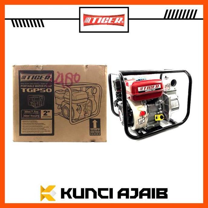 NEW TIGER TGP50 Portable Water Pump 2" - Mesin Pompa Alkon Air Sawah Taman Irigasi