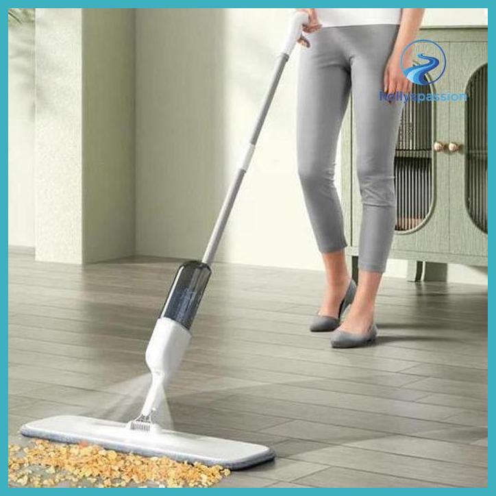 (ORI) TONGKAT SAPU PEL SEMPROT SPRAY MOP PRAKTIS TONGKAT PEL LAP LANTAI KECANTIKAN PESTA DEKORASI KO