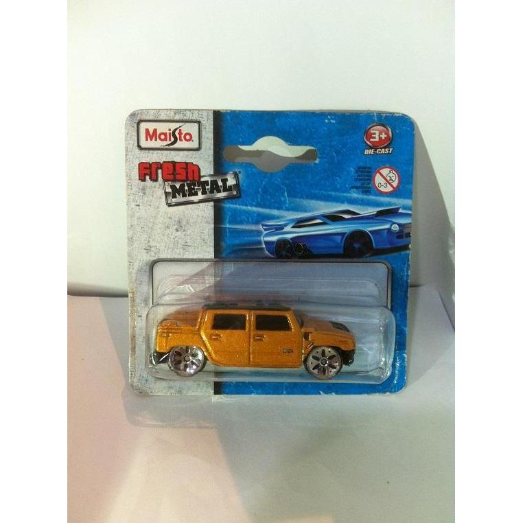 Fresh Metal - 2001 Hummer H2 SUT. Orange MAISTO 2014