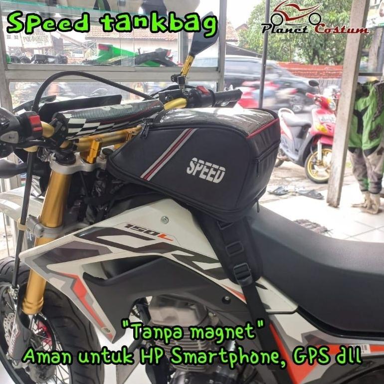 PCTB1 SPEED Tas Tangki Motor untuk Honda CBR Megapro Verza Cb150R CRF Tiger NSR Phantom GL Merk Orig
