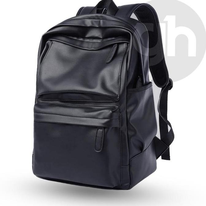 topafeb - gh-bag tas ransel brooklyn pu leather backpack aesthetic