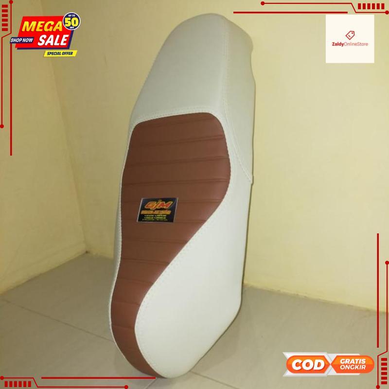 Kulit Jok Scoopy Caferacer/ Cover Jok Scoopy Modif - RO30-0912 2025 Bisa COD Termurah