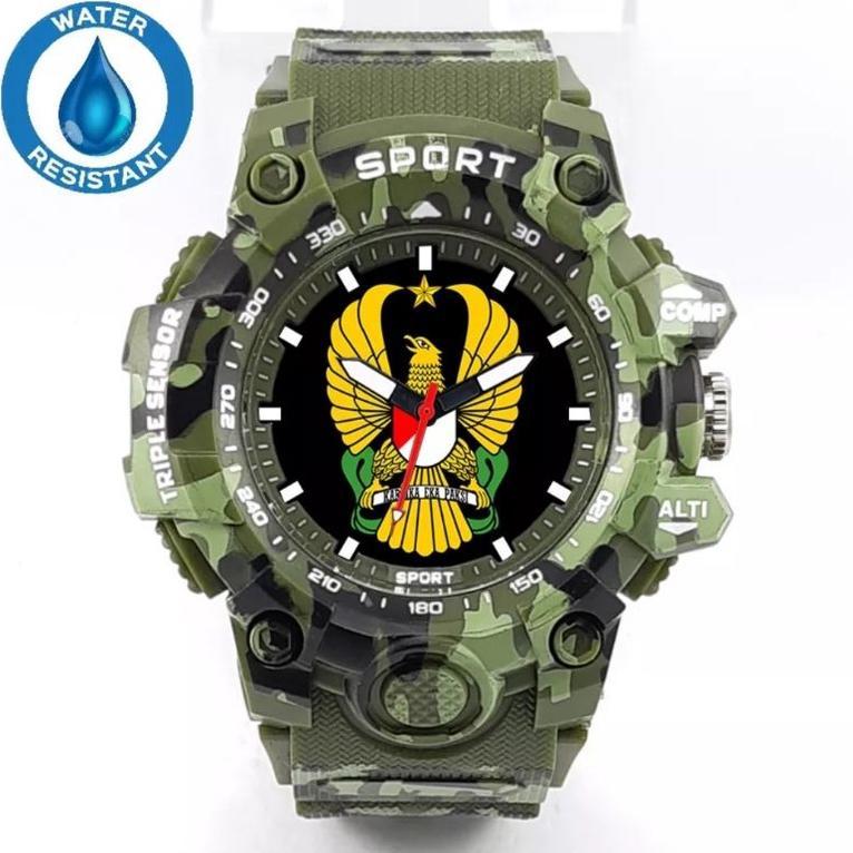 Original` Recommended Jam Tangan Pria Logo Tni Ad 2025