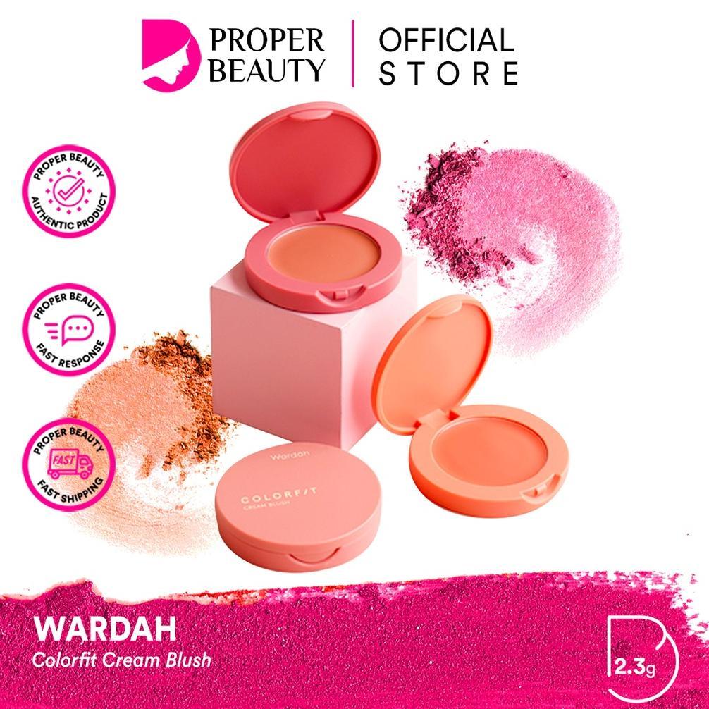 JaminanDonk- WARDAH Colorfit Cream Blush Indonesia / Lipstick Facial Wash Face Scrub Essence Toner M