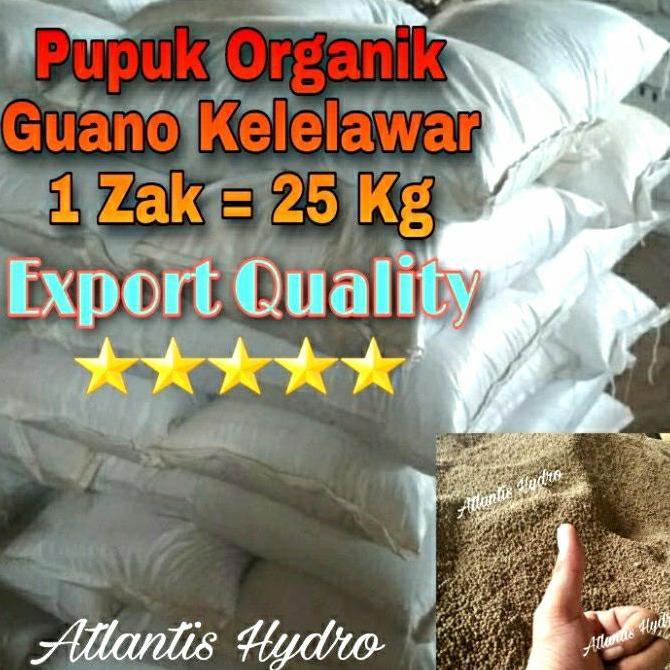 HARGA DISC - Pupuk Organik Guano / Pupuk Guano Kelelawar / Guano Granulle MURAH 