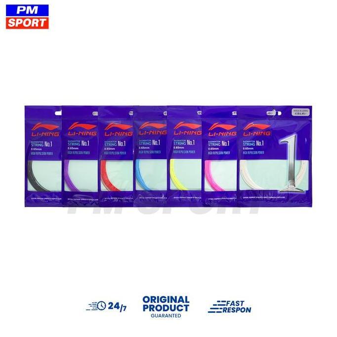 Senar Raket Badminton String Lining No 1