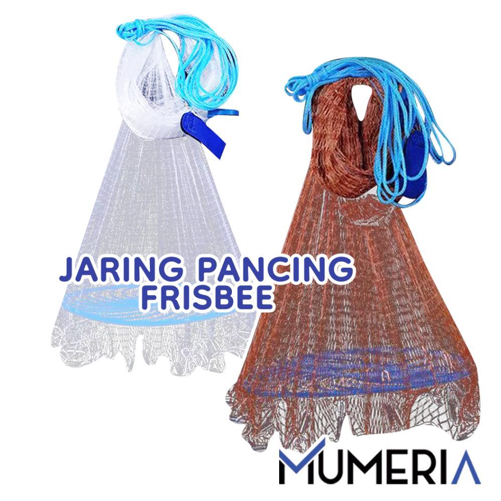 READYGan- Jaring Mesh Frisbee Pancing Jala Lempar Penangkap Ikan Udang Piring Bulat Perangkap Menang