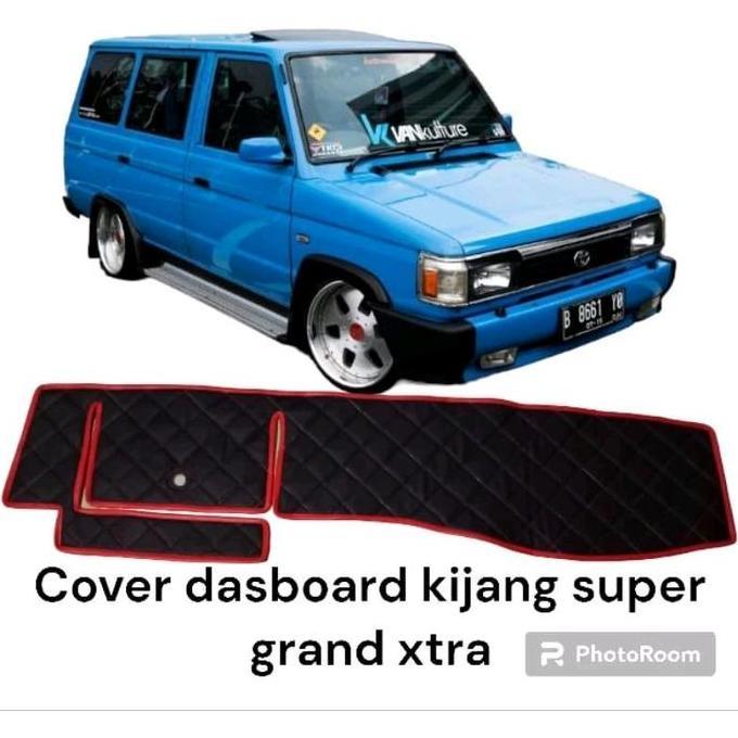 Cover Dashboard Mobil Kijang Grand Extra Dasbor Truk Interior Variasi Tanpa Garansi Unikon Biru Perl