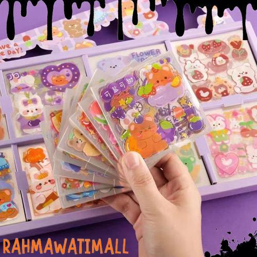200 lembar Sticker Box PVC Jumbo Size Stiker Bigpromo