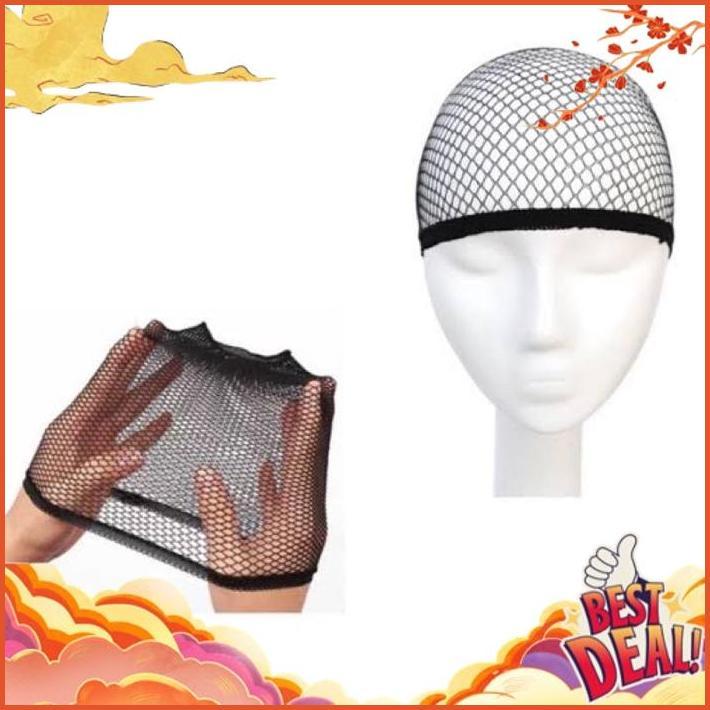 Terbaik Hairnet Wig / Wig Cap / Jaring Wig / Hairnet / Jaring Penutup Rambut